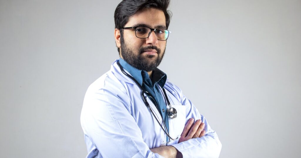 Doctor and patient consultation in Miami